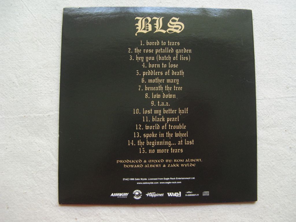 CDLP Black Label Society. Sonic Brew. 1999. - фото фото фото 5