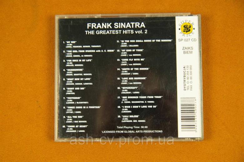 Музичний диск CD. FRANK SINATRA - фото фото фото 4