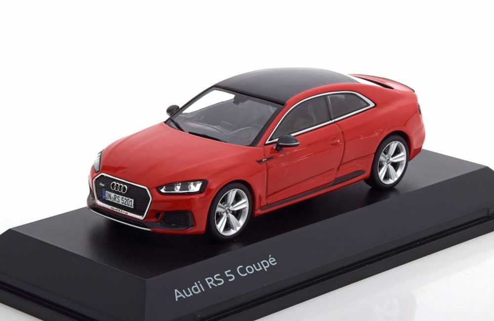 Spark 1:43 Audi RS5 Coupe  (2017) red - фото фото фото 0