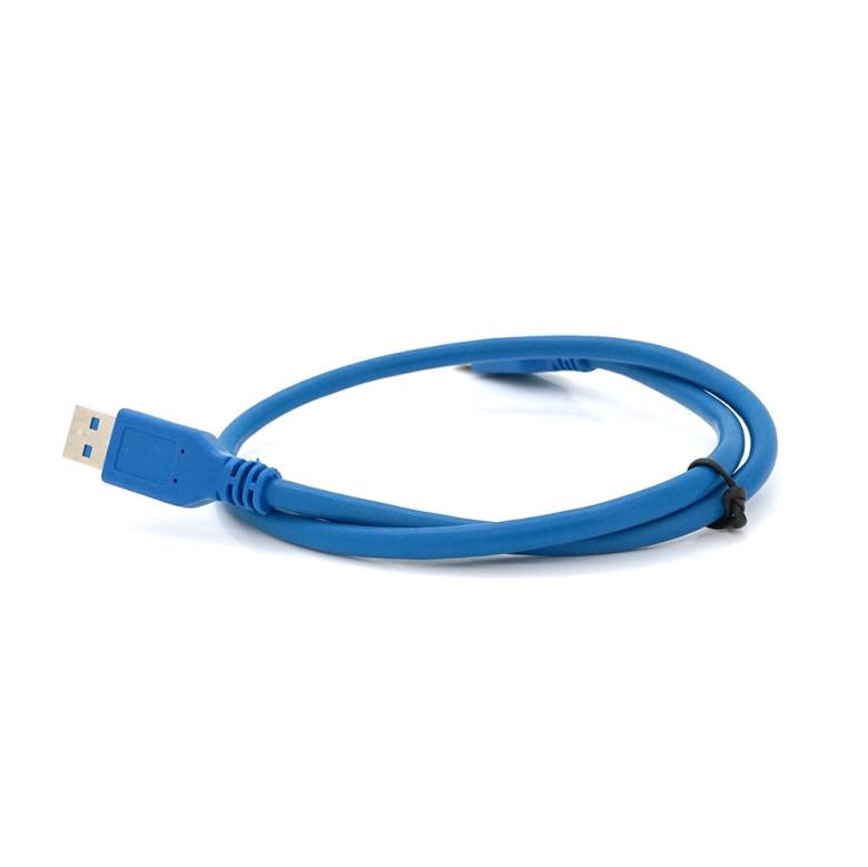 Кабель USB 3.0 AM + AM 0.6m, Blue - фото фото фото 1