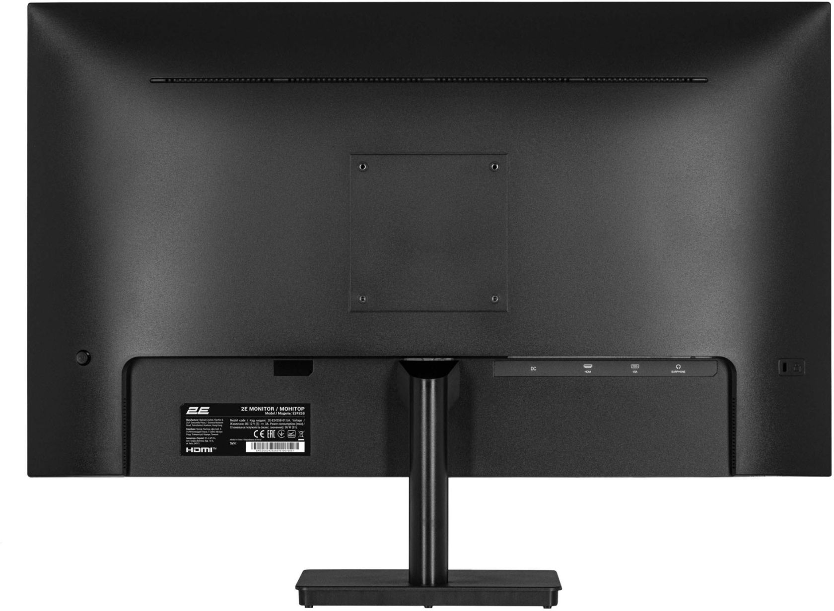 Новий !!! Монітор 2E E2425B | 23.8″ VA | 100Hz | FreeSync | D-Sub, HDMI |       (2E-E2425B-01.UA) - фото фото фото 4