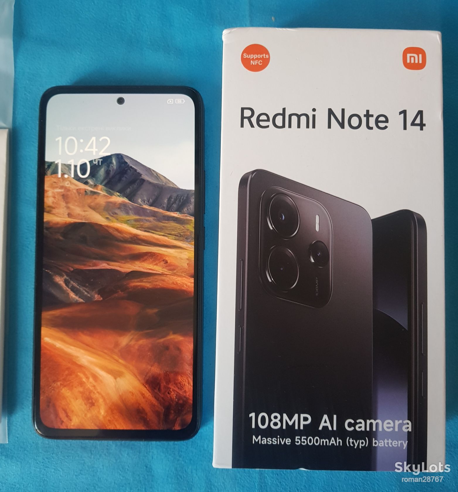 Смартфон Xiaomi Redmi Note 14 8/256GB Midnight Black + чехол-бампер. Офіційний.З 1 грн. - фото фото фото 2