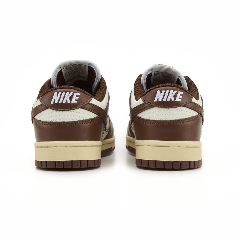 Nike Dunk Low Brown White Beige 40 44 - фото фото фото 3