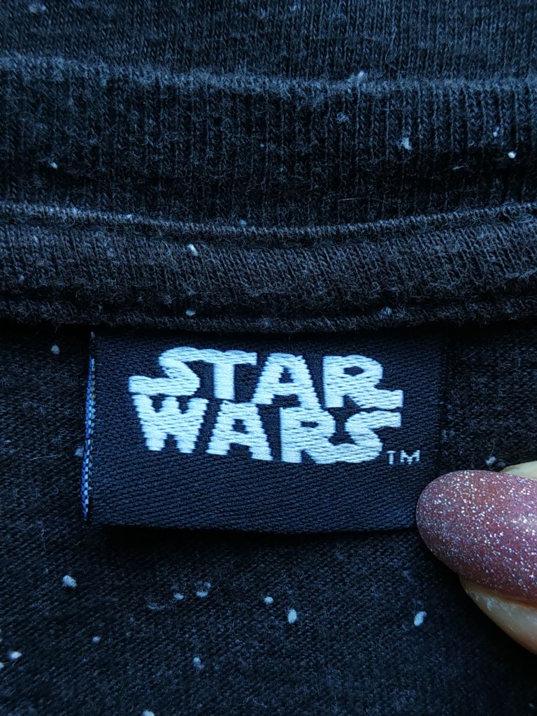 Футболка стрейчева чоловіча чорна STAR WARS p-p L - фото фото фото 6