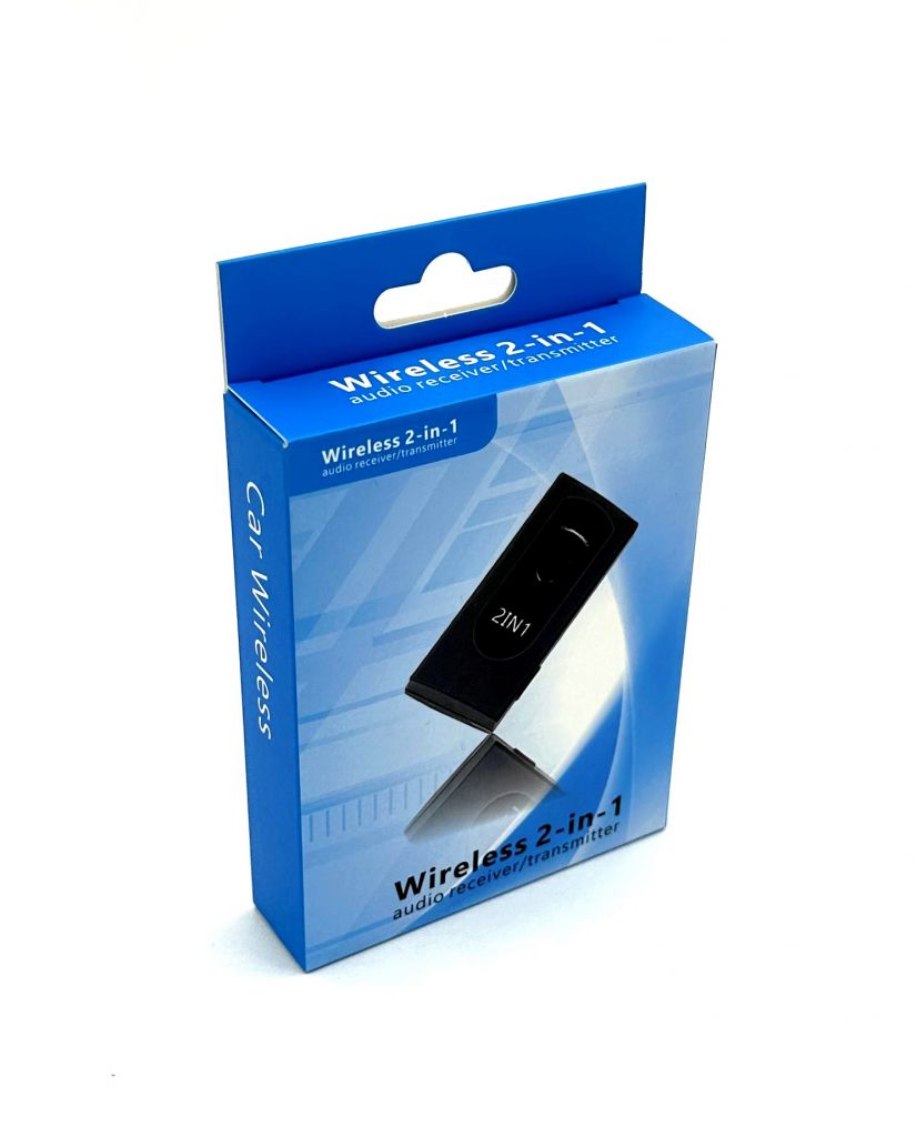 Bluetooth адаптер Wireless 2-in-1 audio receiver / transmitter Черный - фото фото фото 0