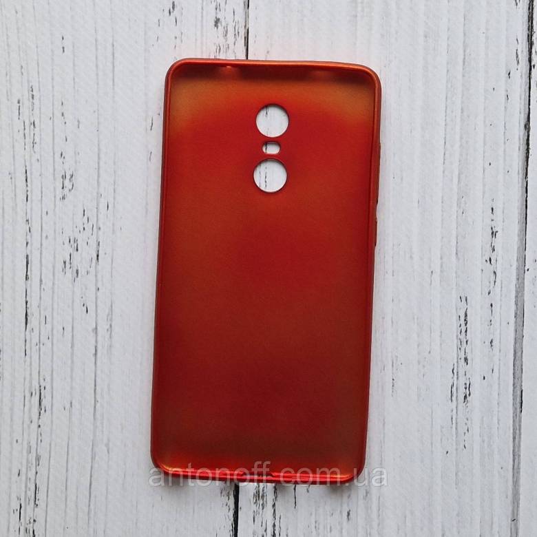 Чохол для Xiaomi Redmi Note 4X (Snapdragon) силіконовий, червоний - фото фото фото 1