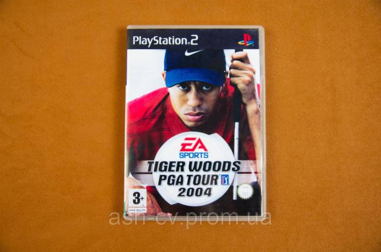 Диск для Playstation 2, гра Tiger Woods PGA Tour 2004 - фото фото фото 0