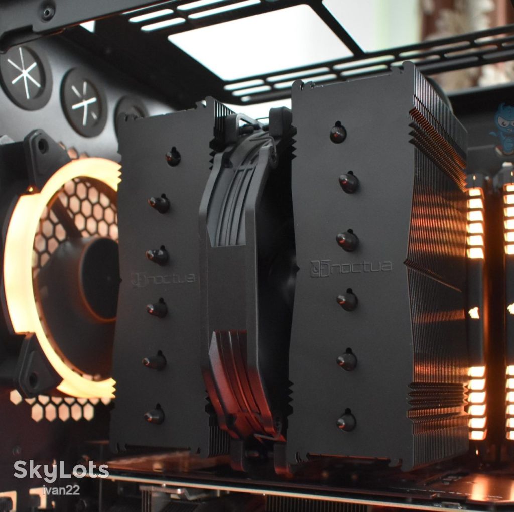 Кулер Noctua NH-D15 chromax.black два вентилятора 140 мм - фото фото фото 2