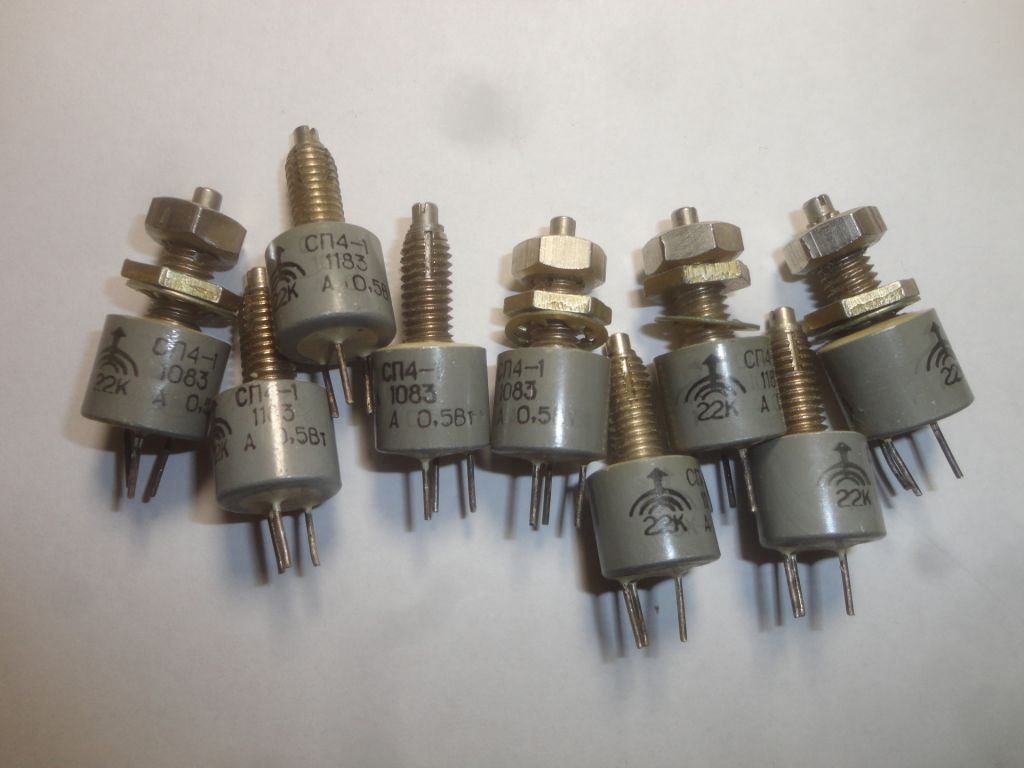Подстроечный резистор СП4-1  22 кОм  0,5Вт - фото фото фото 0