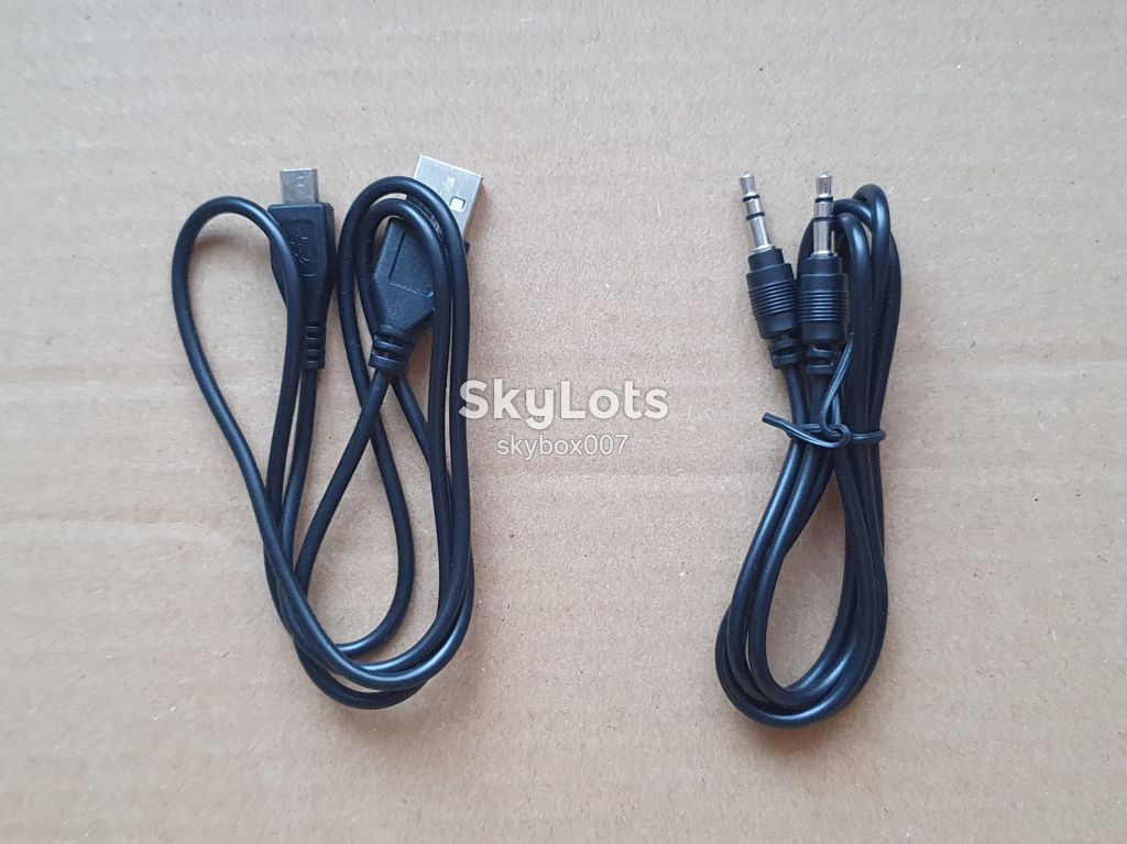 Кабель microUSB to USB + AUX аудио кабель для блютус колонки - фото фото фото 0