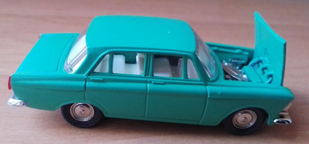 МОСКВИЧ 408 ПОСТНОМЕРНОЙ САРАТОВ СССР 1/43 - фото фото фото 2