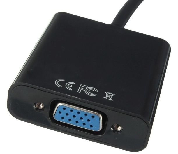 Displayport DP to VGA конвертер переходник адаптер Эмулятор монитор - фото фото фото 1