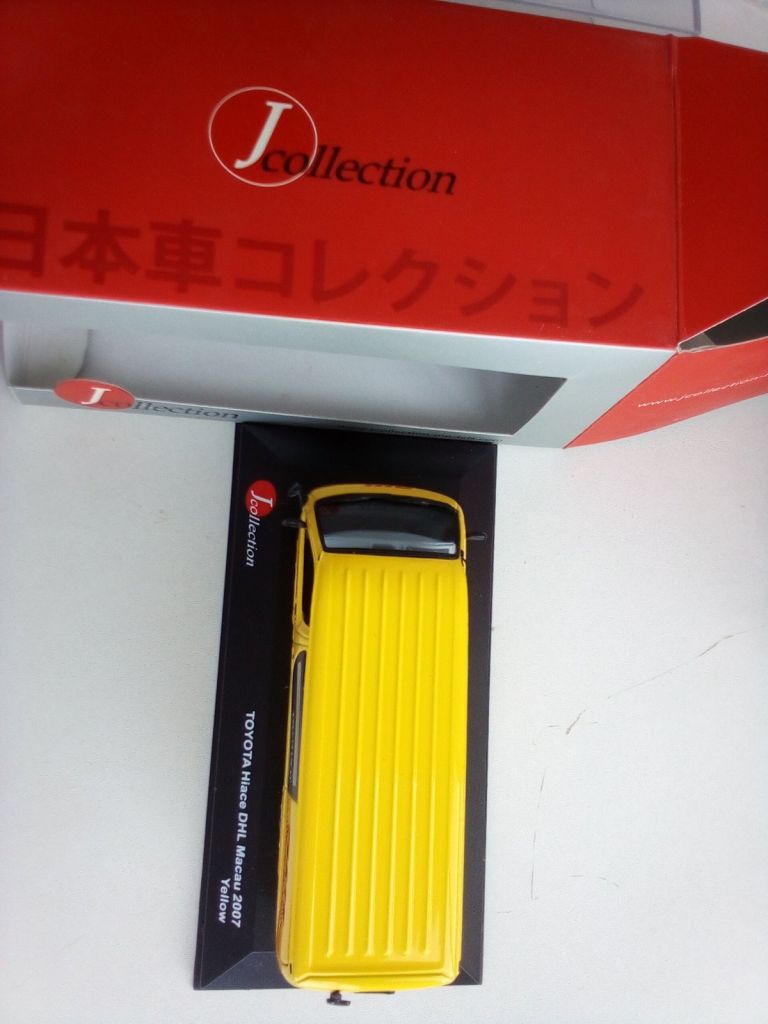 Toyota Hi-Ace DHL by Kyosho 1:43 - фото фото фото 7