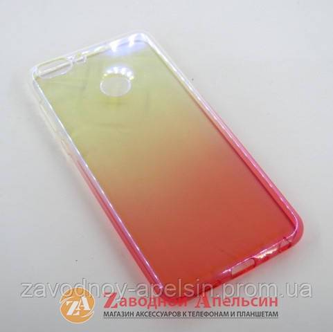 Huawei P Smart (FIG-LX1) Двухцветный чехол Colorful - фото фото фото 0