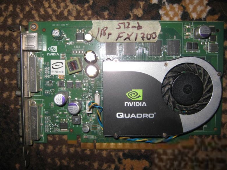 Відеокарта Nvidia Quadro FX 1700 - фото фото фото 0