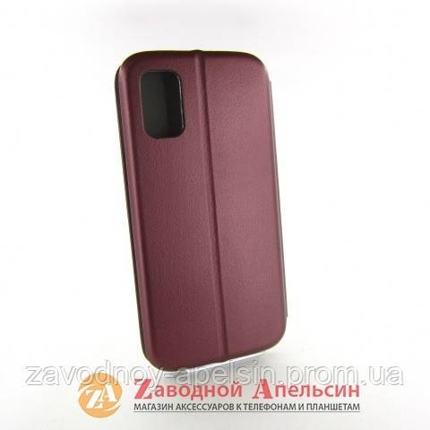 Чехол книжка Samsung A41 A415 Baseus Case marsala - фото фото фото 1