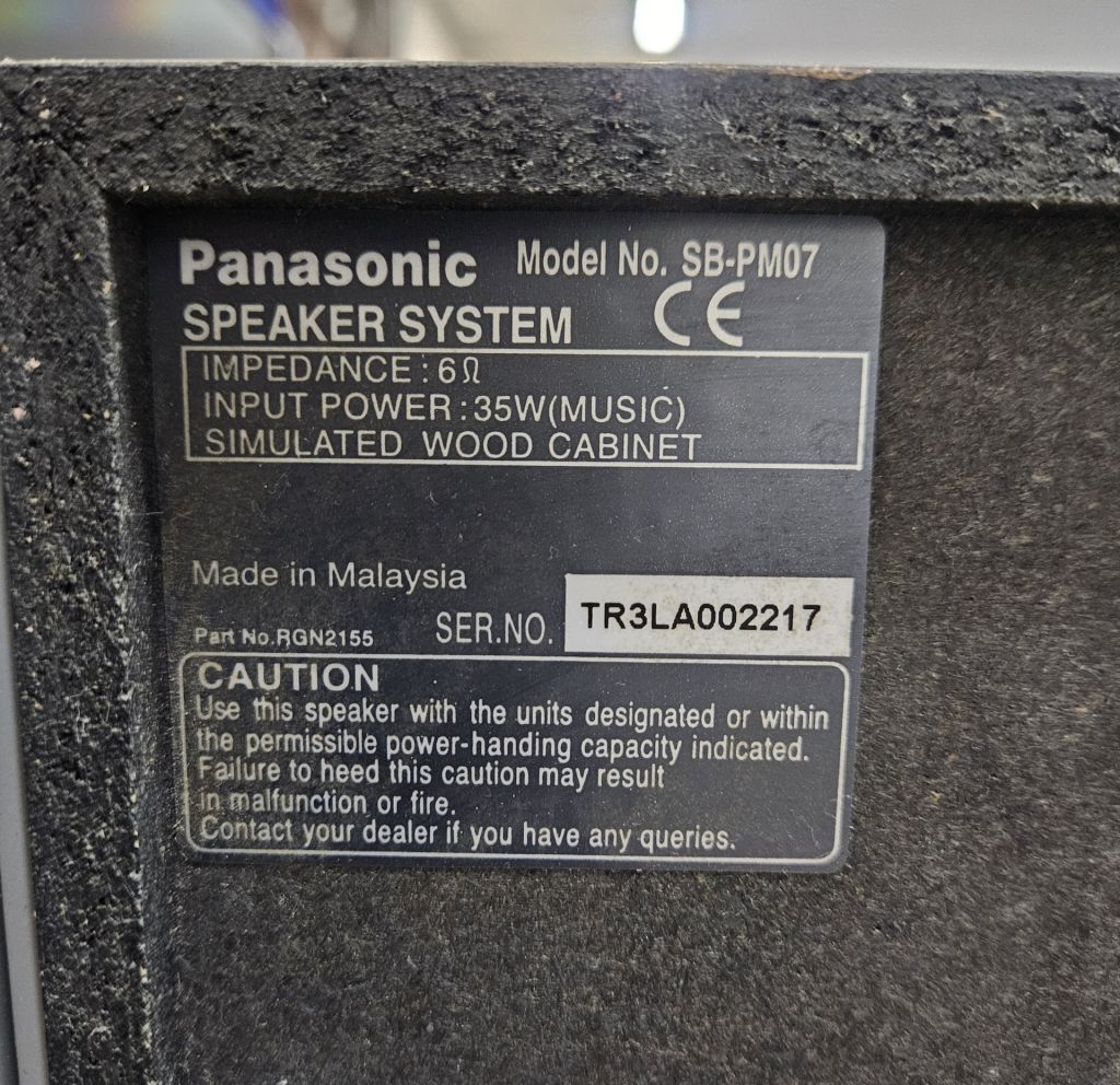 Муз центр Panasonic SA-PM 07 - фото фото фото 7