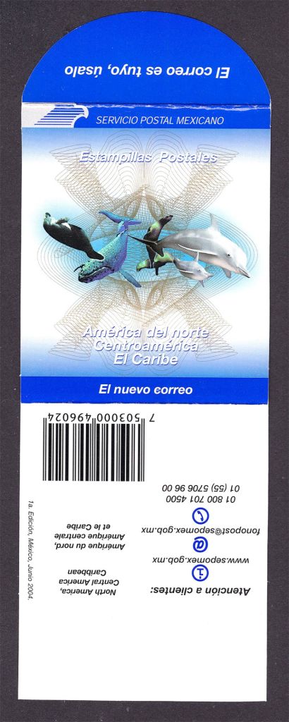 Фауна . Мексика 2004 г  MNH - буклет - 2а скана - фото фото фото 0