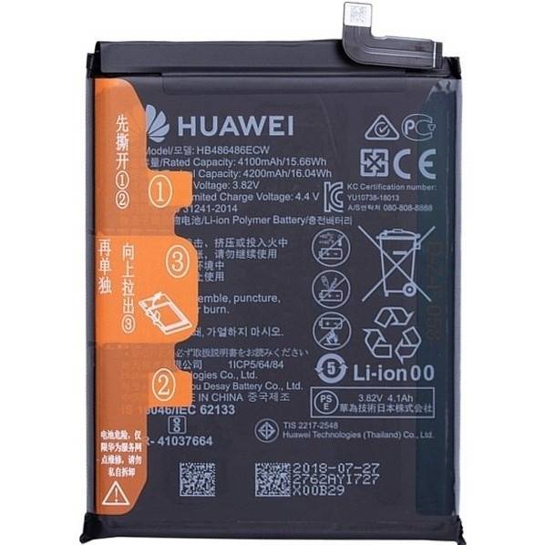Аккумулятор оригинал Huawei HB486486ECW Mate 20 Pro/ P30 Pro - фото фото фото 0