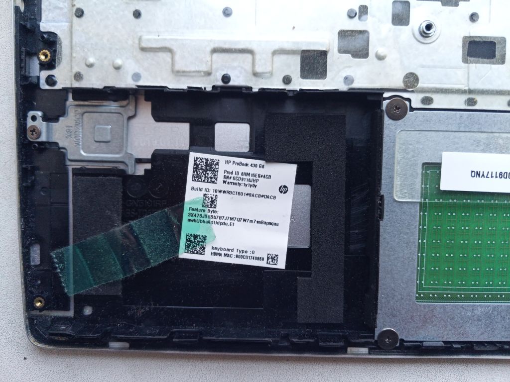 Б/У Топкейс HP ProBook 430 G6 код2 - фото фото фото 4