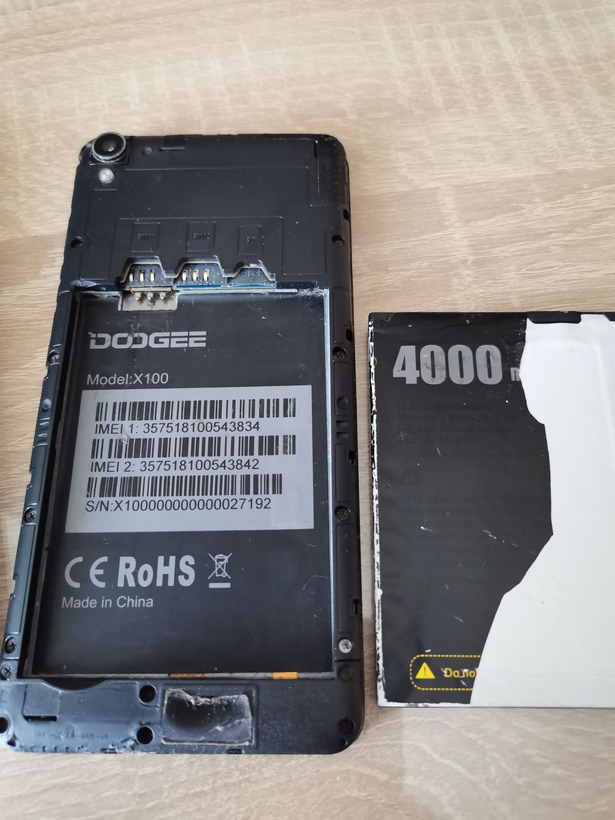 Телефон Doogee X100 - фото фото фото 6