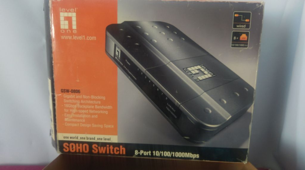 Коммутатор Level One GSW-0806 8-port Gigabit Switch - фото фото фото 1