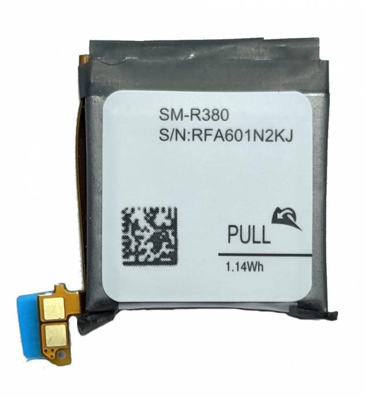 Аккумулятор Samsung SM-R380 Gear 2 / SM-R381 Gear 2 Neo EB-BR380FBE - фото фото фото 0