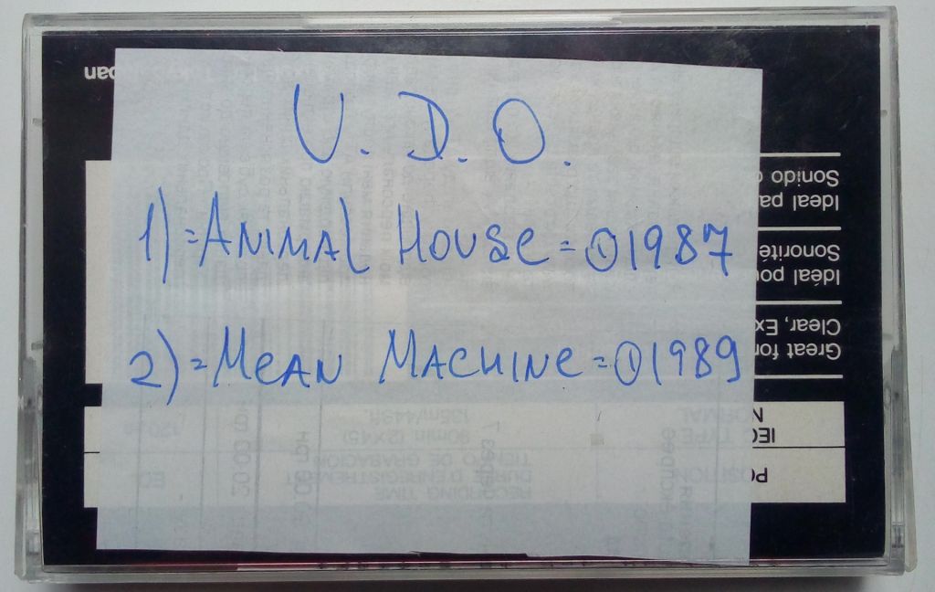 U.D.O. – Animal House 1987 + Mean Machine 1989  (Maxell UR 90) - фото фото фото 1