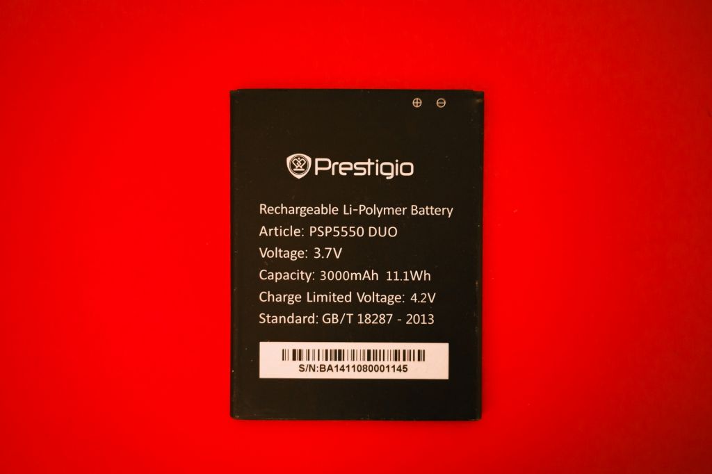 Аккумулятор Оригинал акб Prestigio 5550 MultiPhone PSP5550 Duo    (3000 мАч) - фото фото фото 0