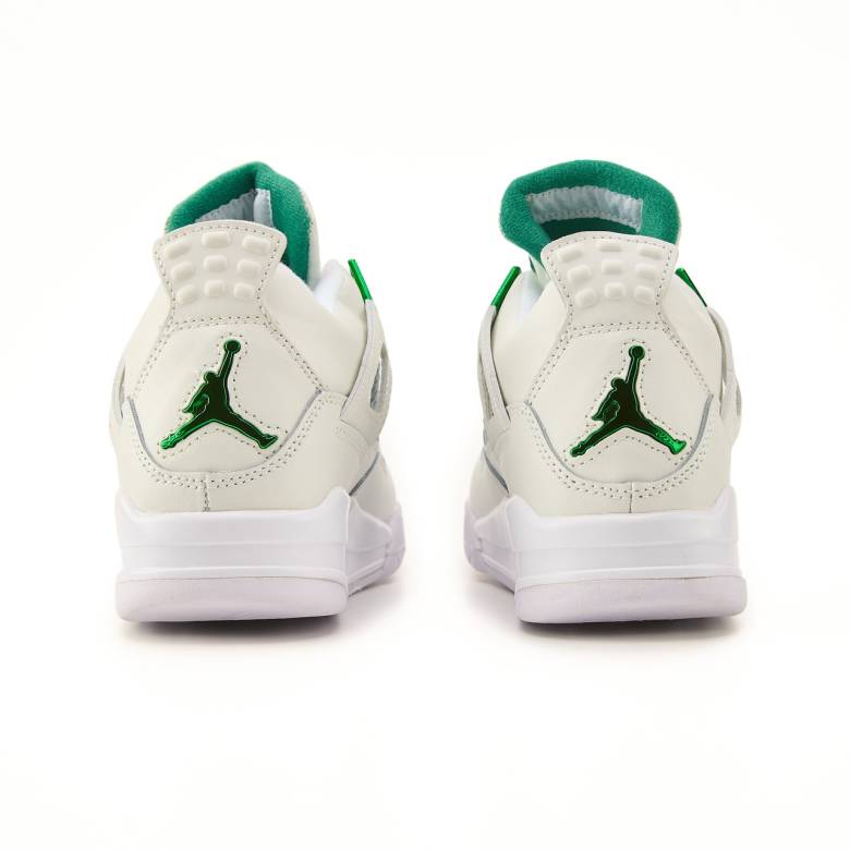 Nike Air Jordan Retro 4 White Green 36 - фото фото фото 3