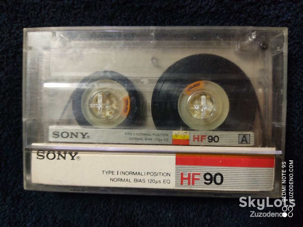 Б/У Аудио кассета SONY  HF90 - фото фото фото 0