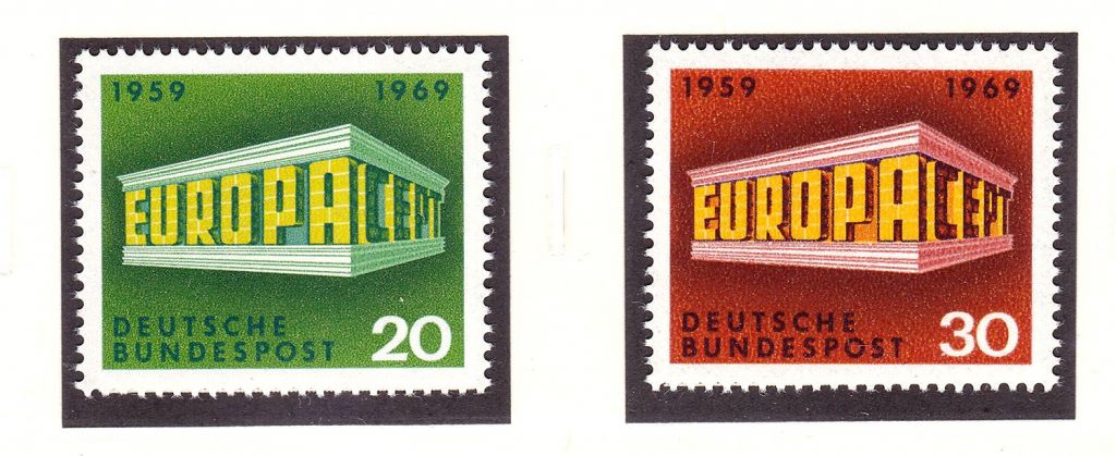 Германия 1969  г  MNH  - EUROPA CEPT - - фото фото фото 0