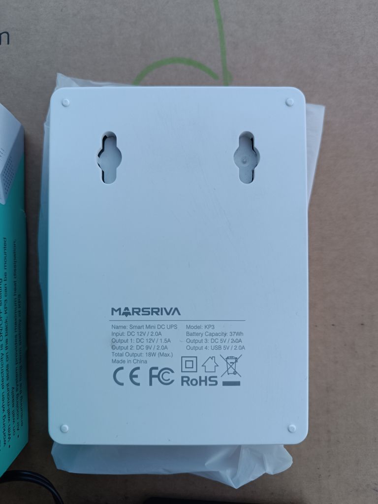 Новый ДБЖ для роутера ONU MARSRIVA 14000mAh Smart Mini DC UPS KP3 - фото фото фото 6