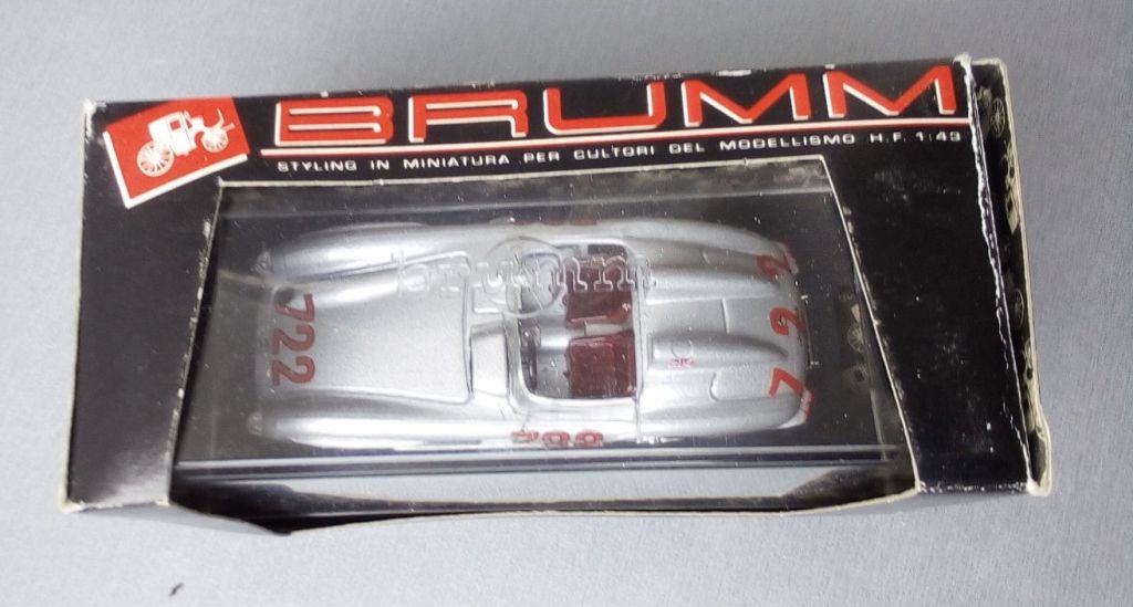 Brumm 1:43 Mercedes Benz 300 SLR #722 Mille Miglia - фото фото фото 1