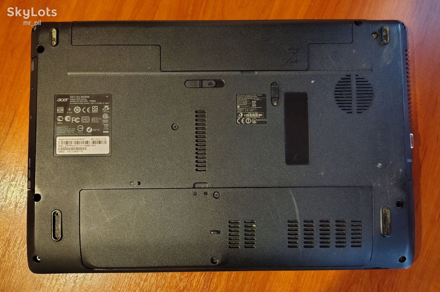 Ноутбук Acer Aspire 5253      (P5WE6) - описание - фото фото фото 6