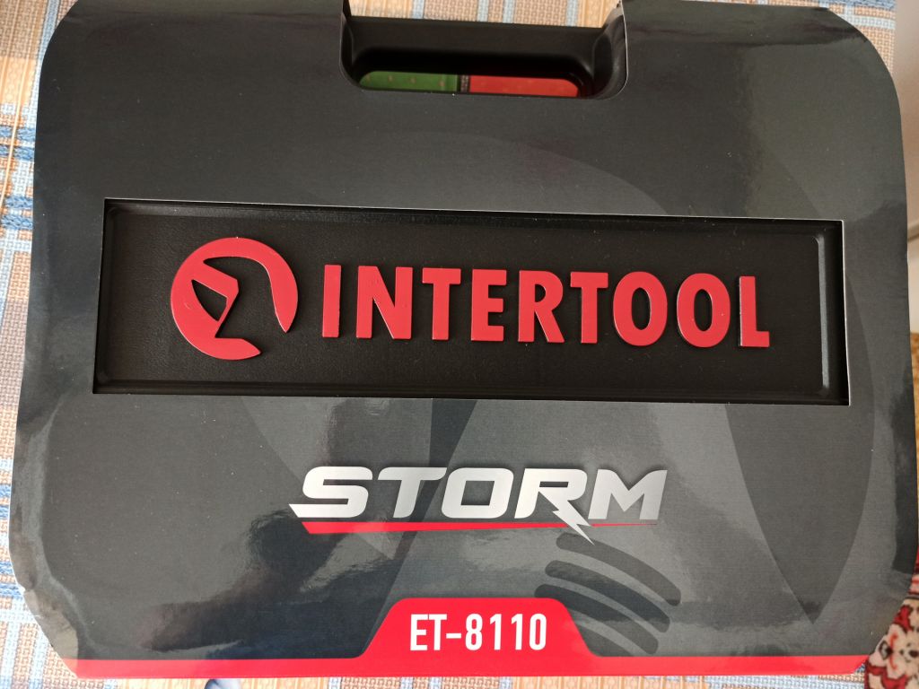 Набор инструментов 110 ед. SUPER INTERTOOL ET-8110 1/2", 1/4", Сr-V - фото фото фото 7