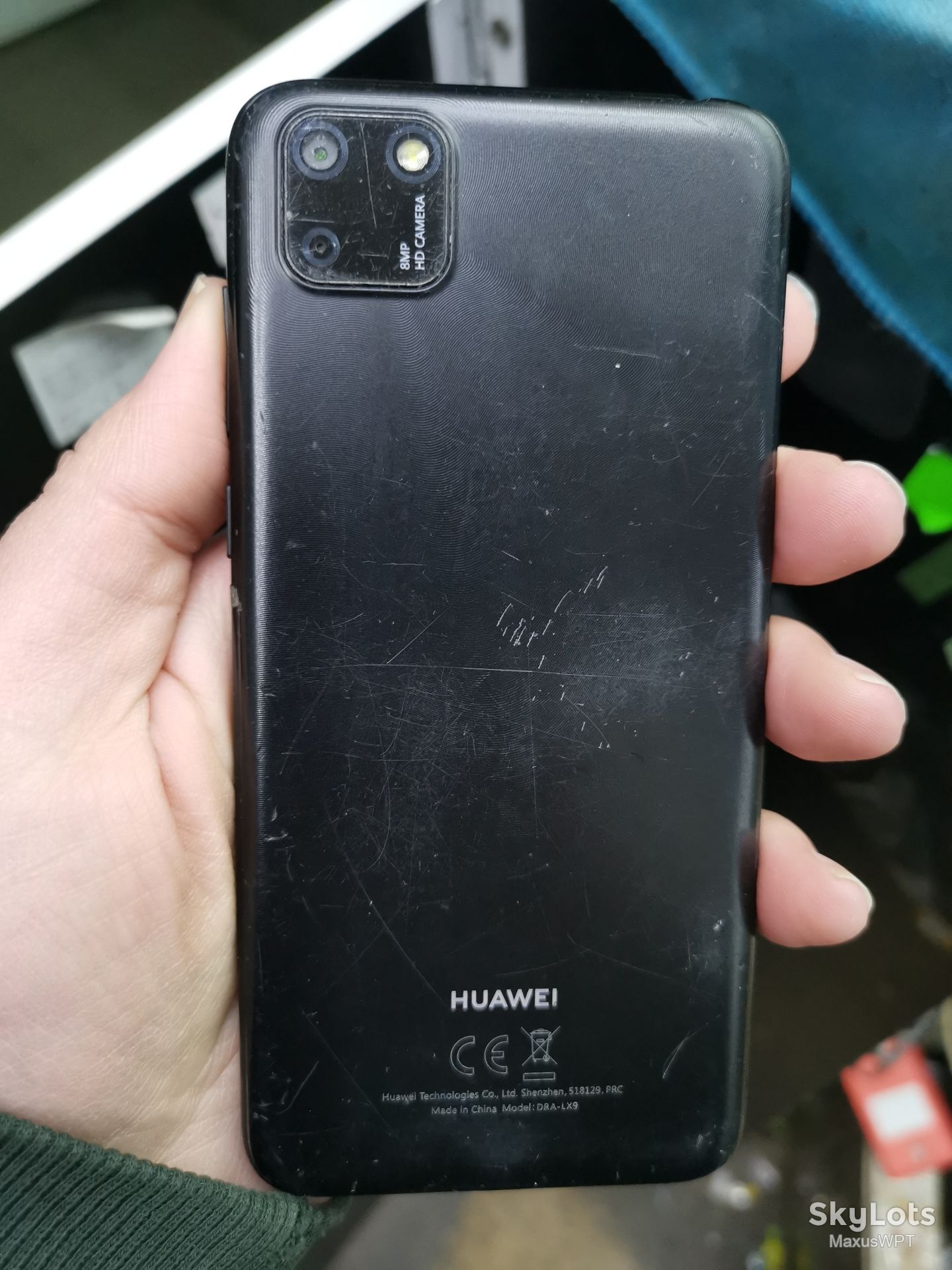 #1450 sklad Huawei Y5P dra lx9 black - фото фото фото 1