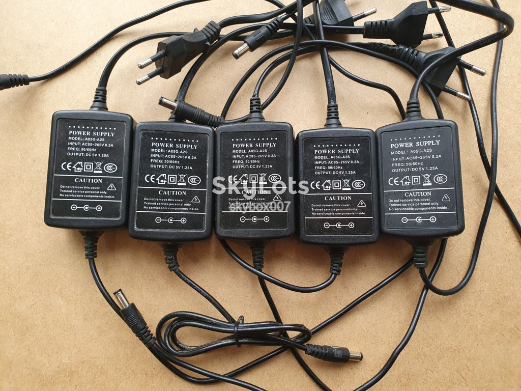 Блоки живлення Power A05G-A2S / 5V-1.25A   (5шт) №8 - фото фото фото 0
