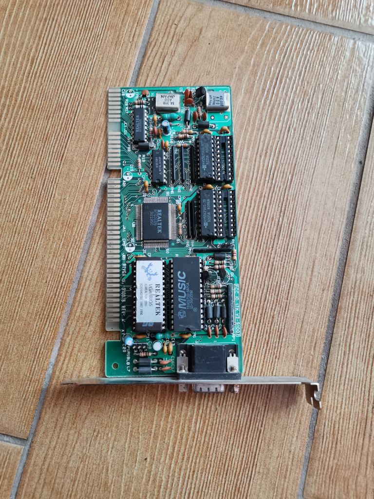 Звуковая карта Realtek RTVGA-V2-91007B 16 bit ISA 512 - фото фото фото 0