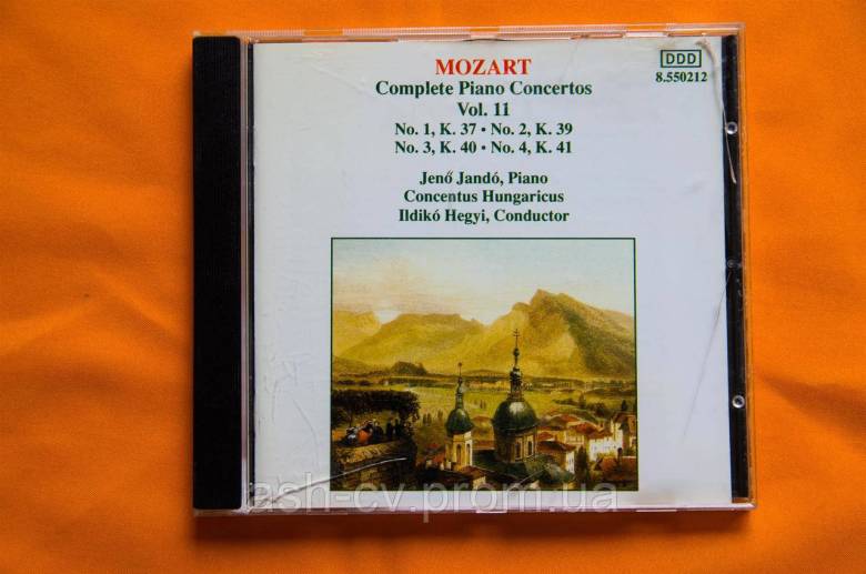 Музичний диск CD. MOZART - Complere Piano 1991 - фото фото фото 0