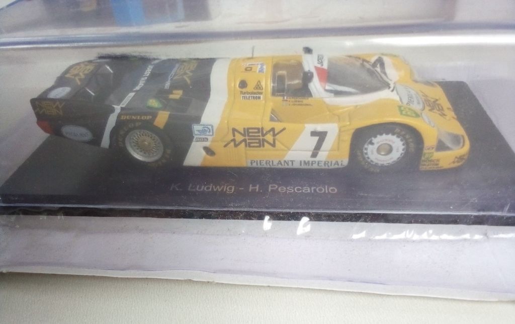 Porsche 956 #7 Winner Le Mans 1984 1/43 Spark Hachette - фото фото фото 2