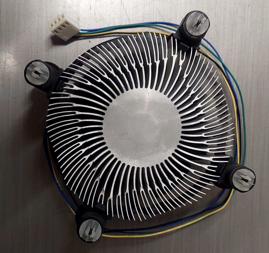 Кулер 12В 0,6А / для процессора Intel / s1155/1156/1150/1151 - Б/В / код.6363 - фото фото фото 3