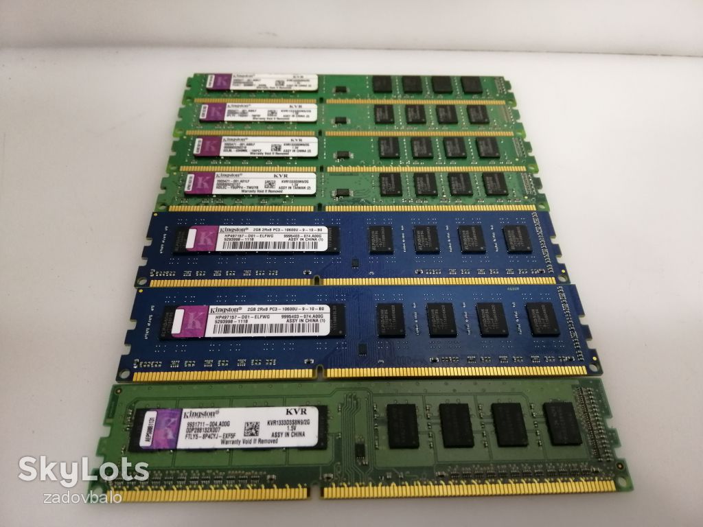 Оперативна пам'ять KINGSTON DDR3 2Gb 1333Mhz/PC10600 Intel i AMD - фото фото фото 0