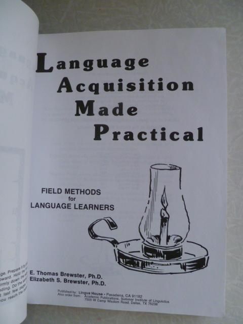 Language Acquisition Made Practical: Field Methods for Language Learners 1976 - фото фото фото 1