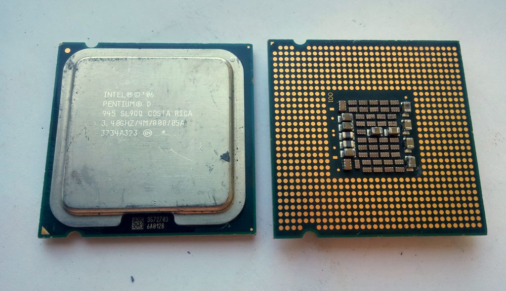 10шт процессоров Pentium® D 945 3.40GHz/4M/800MHz LGA775 Вживане - фото фото фото 1