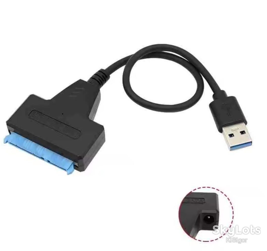Перехідник SATA USB 3.0 для жорсткого диска HDD SSD * 2112*SSS - фото фото фото 1