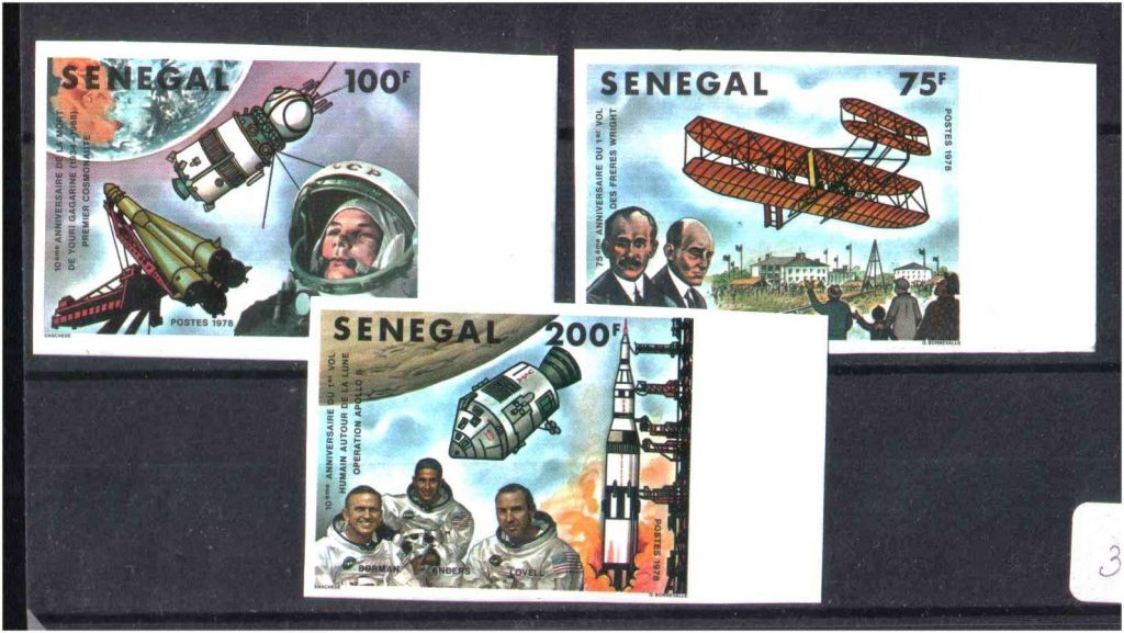Космос . Сенегал 1978 MNH - б/з - фото фото фото 0