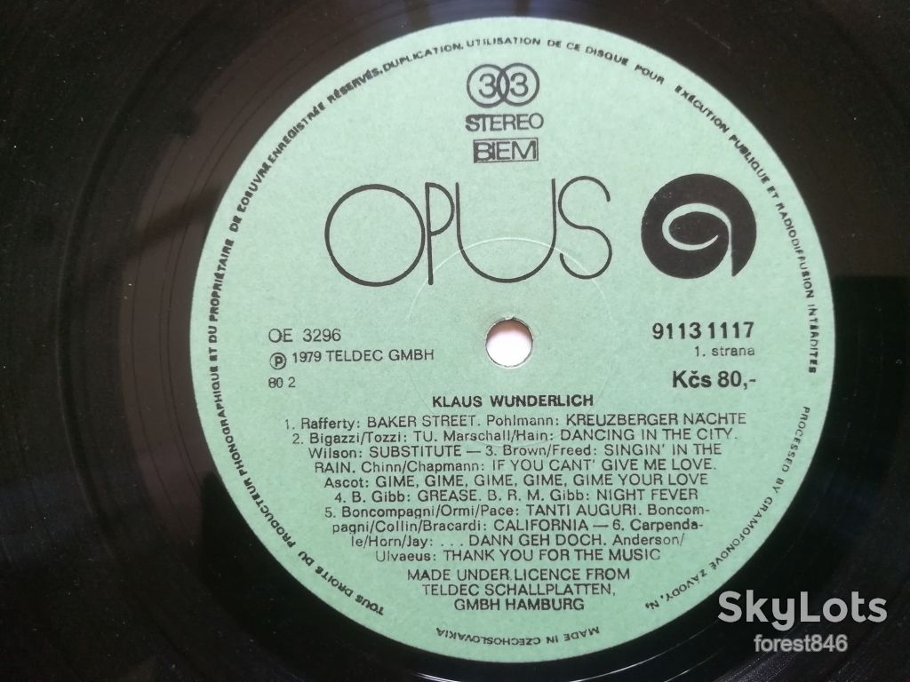 Klaus Wunderlich-Ex., Чехословакия - фото фото фото 5