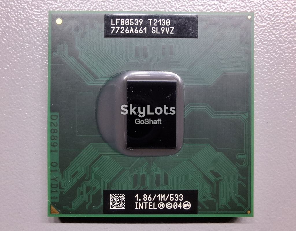 Процесор Intel Pentium T2130, SL9VZ - фото фото фото 0