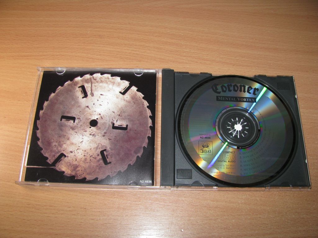 CORONER - Mental Vortex  (1991 Noise,CLUB,USA) - фото фото фото 1